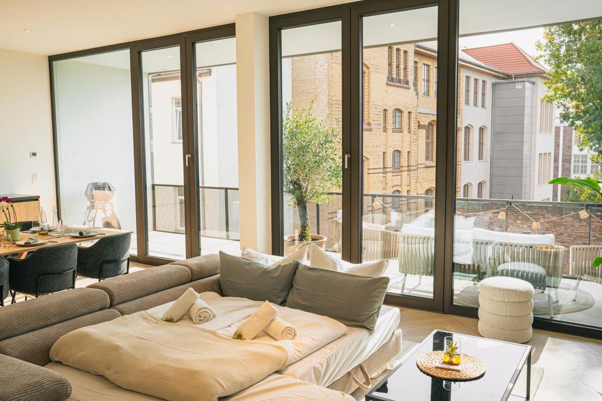 Rr - Penthouse - Luxe 105 Qm - Central - Wifi Magdeburg Exterior photo